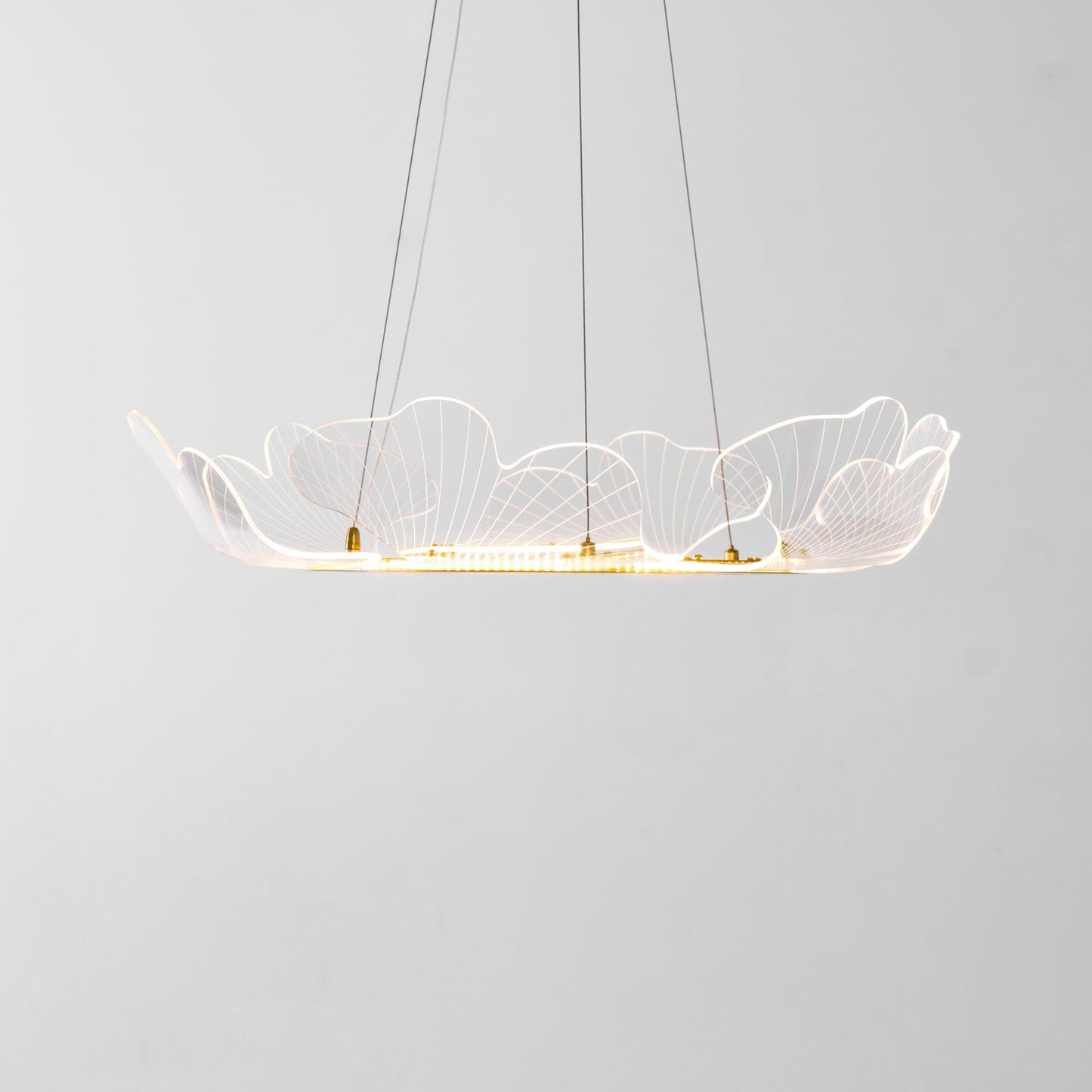 Elegant Sea Chandelier - Adjustable Brightness, Coastal Design