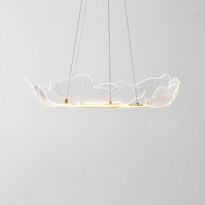 Elegant Sea Chandelier - Adjustable Brightness, Coastal Design