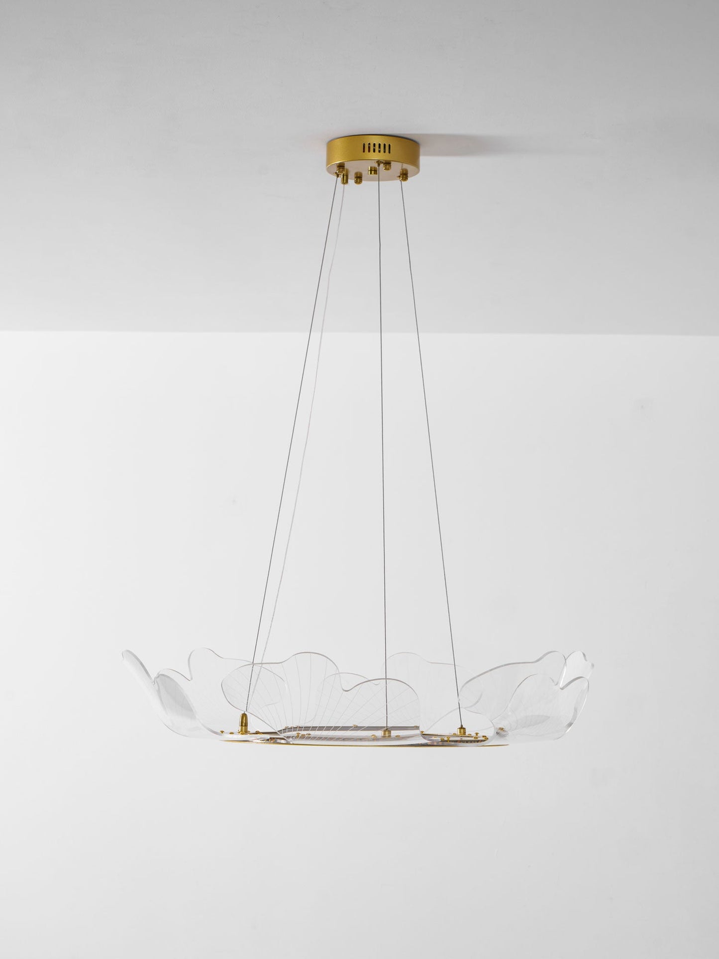 Elegant Sea Chandelier - Adjustable Brightness, Coastal Design