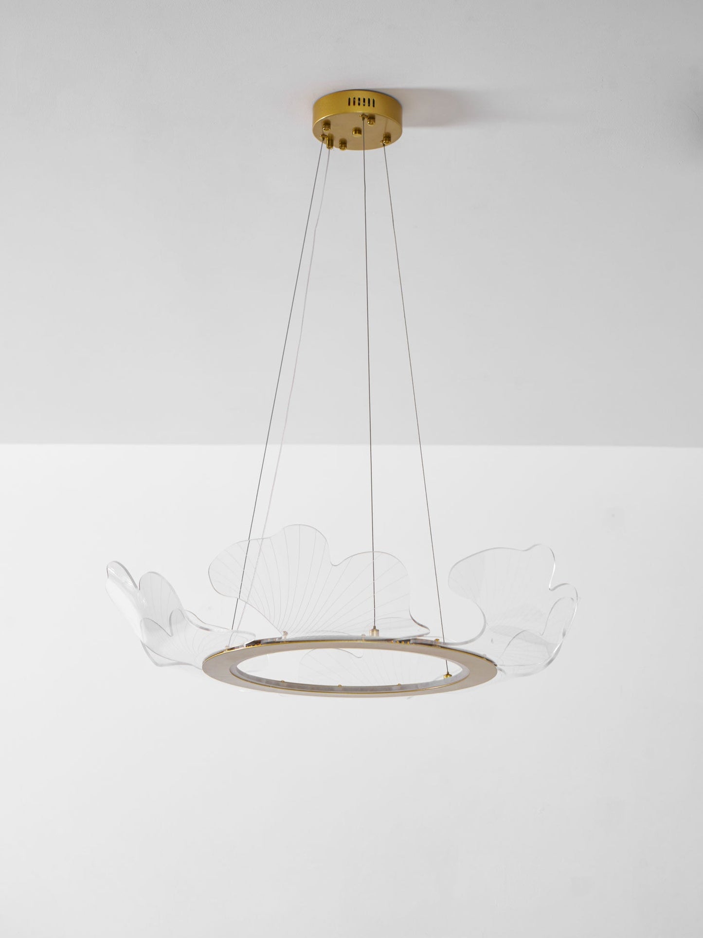 Elegant Sea Chandelier - Adjustable Brightness, Coastal Design