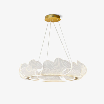 Elegant Sea Chandelier - Adjustable Brightness, Coastal Design