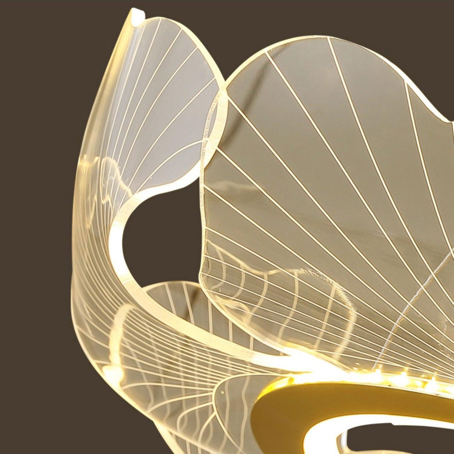 Elegant Sea Chandelier - Adjustable Brightness, Coastal Design