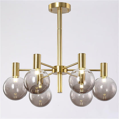 Selva Chandelier - Elegant Lighting Fixture with Adjustable Arms & Cry