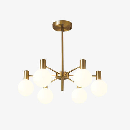 Selva Chandelier - Elegant Lighting Fixture with Adjustable Arms & Cry