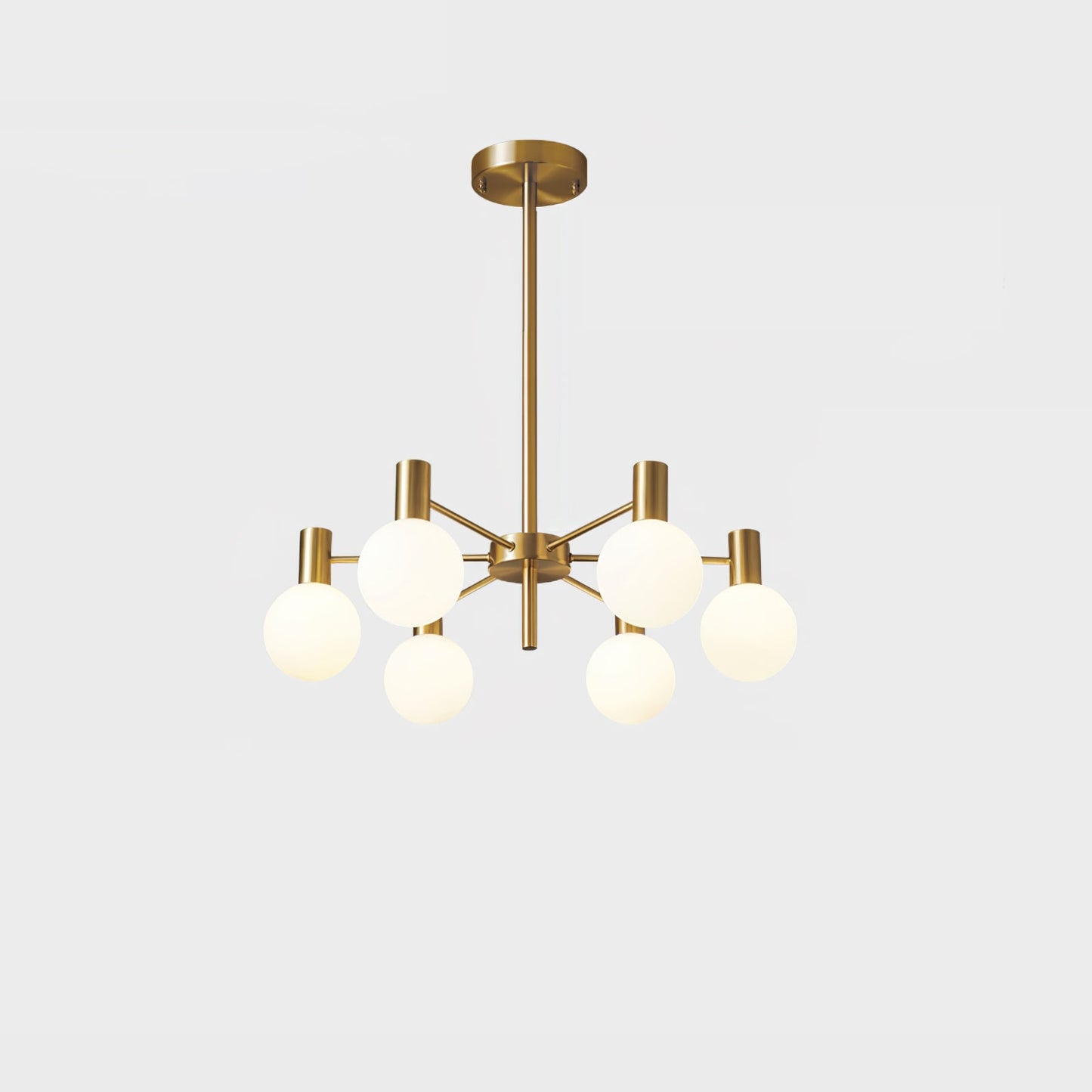 Selva Chandelier - Elegant Lighting Fixture with Adjustable Arms & Cry