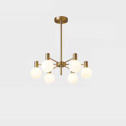 Selva Chandelier - Elegant Lighting Fixture with Adjustable Arms & Cry