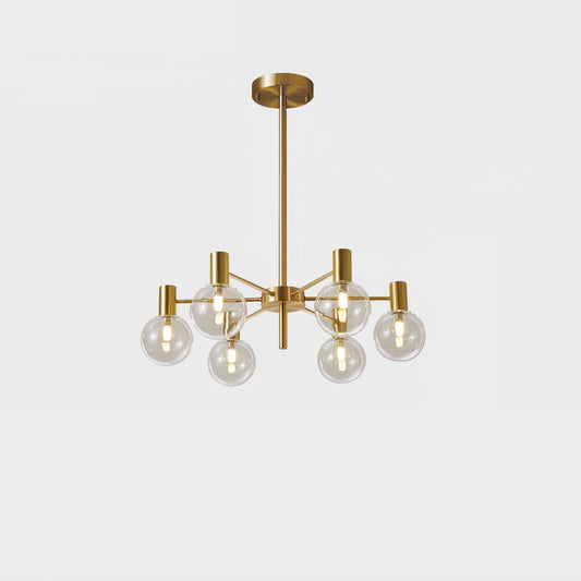 Selva Chandelier - Elegant Lighting Fixture with Adjustable Arms & Cry