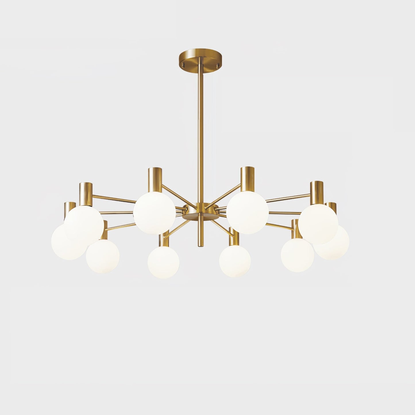 Selva Chandelier - Elegant Lighting Fixture with Adjustable Arms & Cry