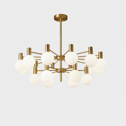 Selva Chandelier - Elegant Lighting Fixture with Adjustable Arms & Cry