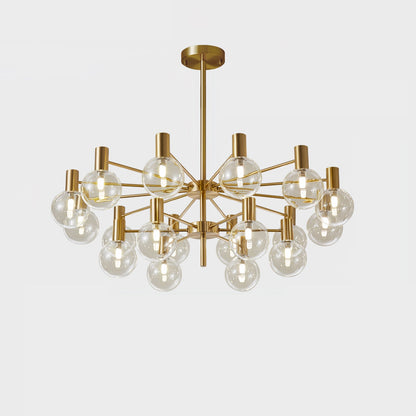 Selva Chandelier - Elegant Lighting Fixture with Adjustable Arms & Cry