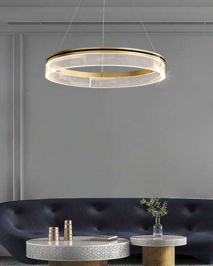 Elegant Sendra Chandelier - Dimmable LED, Modern Crystal Design