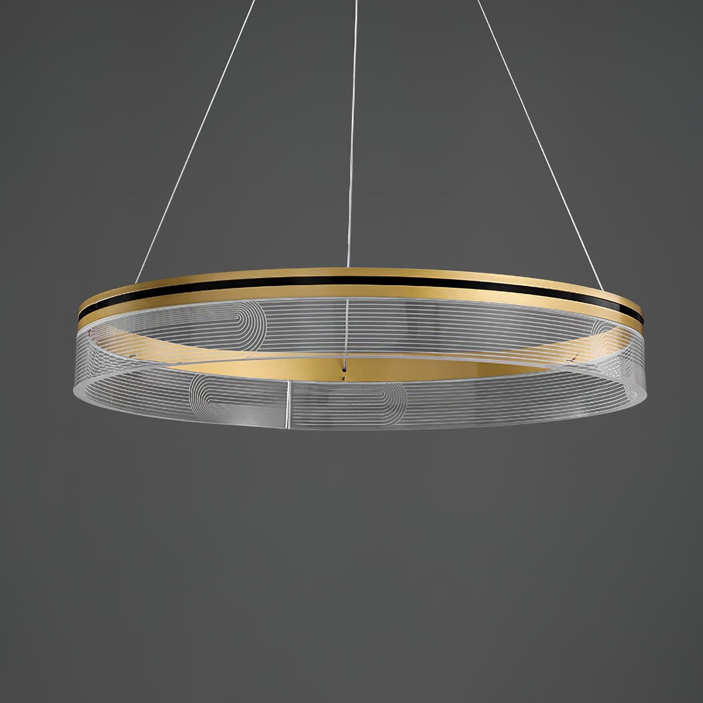 Elegant Sendra Chandelier - Dimmable LED, Modern Crystal Design