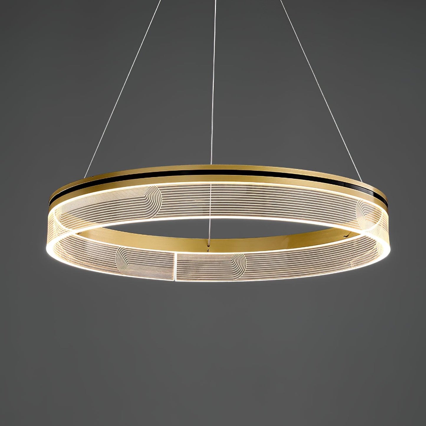 Elegant Sendra Chandelier - Dimmable LED, Modern Crystal Design
