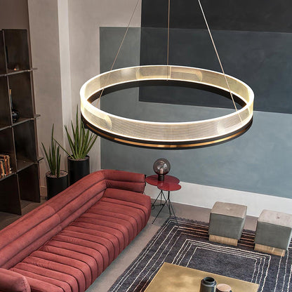 Elegant Sendra Chandelier - Dimmable LED, Modern Crystal Design