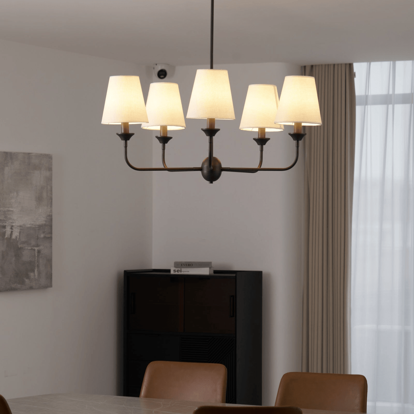 Seraphine Grace Chandelier - Elegant Design with Adjustable Height & L