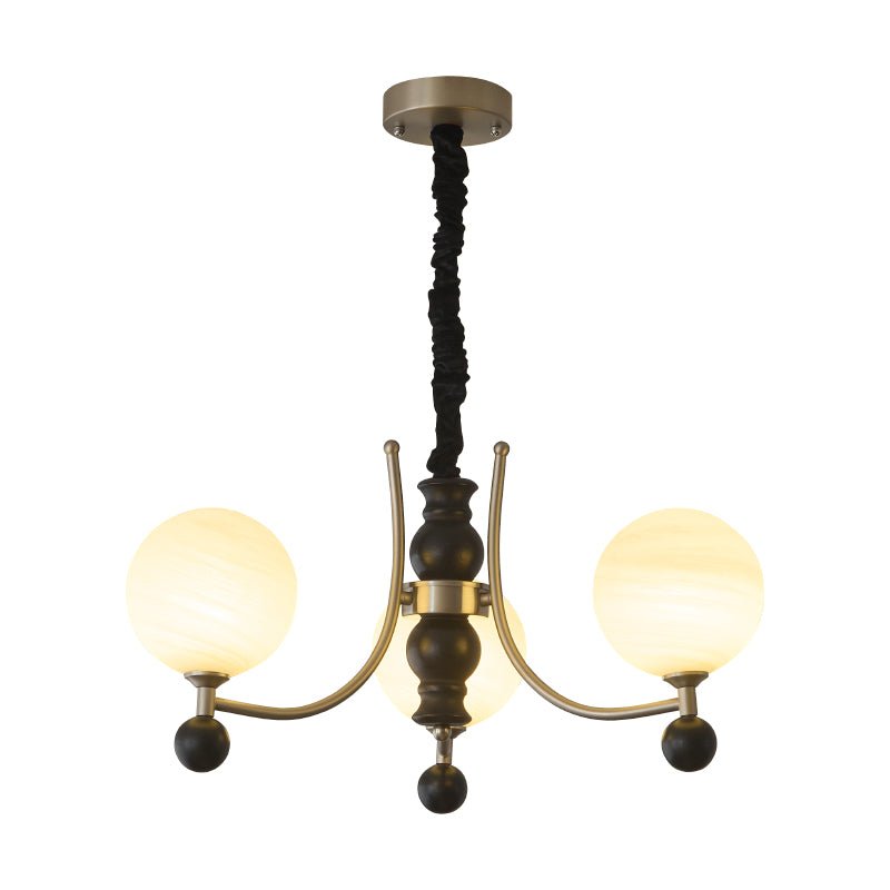 Serenus Sphere Chandelier - Modern Design with Adjustable Height & LED