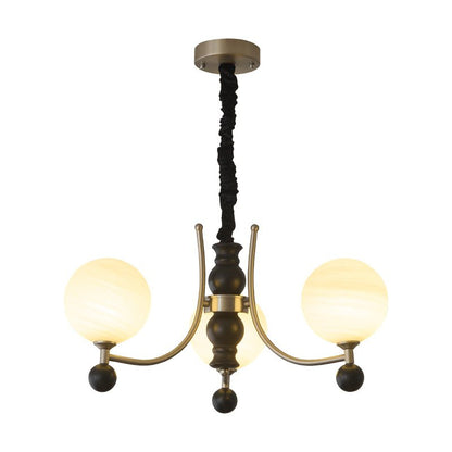 Serenus Sphere Chandelier - Modern Design with Adjustable Height & LED