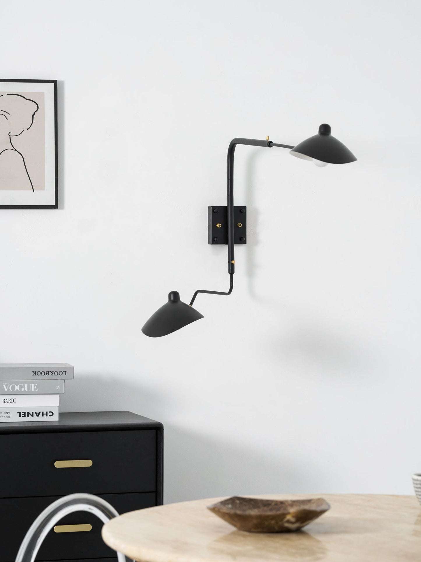 Multi-Arm Spider Wall Sconce - Adjustable Arms, Modern Design
