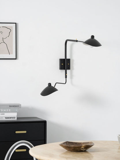 Multi-Arm Spider Wall Sconce - Adjustable Arms, Modern Design