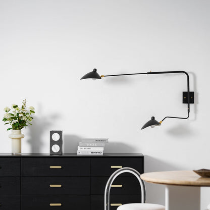 Multi-Arm Spider Wall Sconce - Adjustable Arms, Modern Design