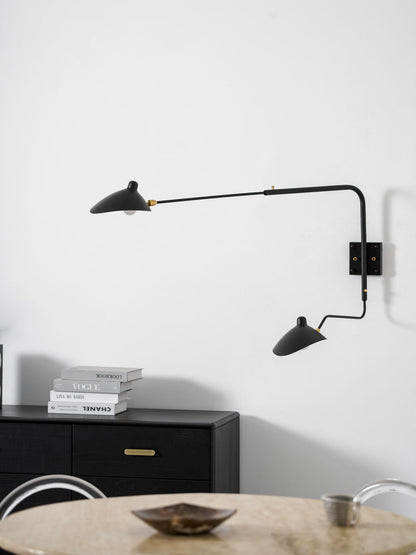 Multi-Arm Spider Wall Sconce - Adjustable Arms, Modern Design