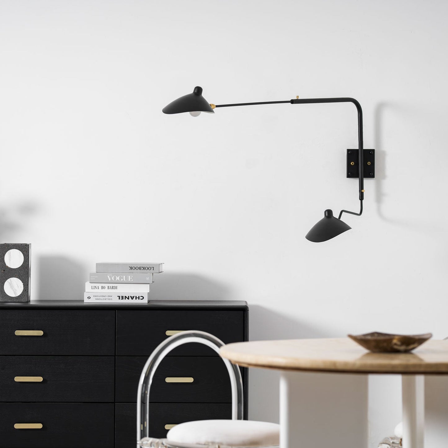 Multi-Arm Spider Wall Sconce - Adjustable Arms, Modern Design