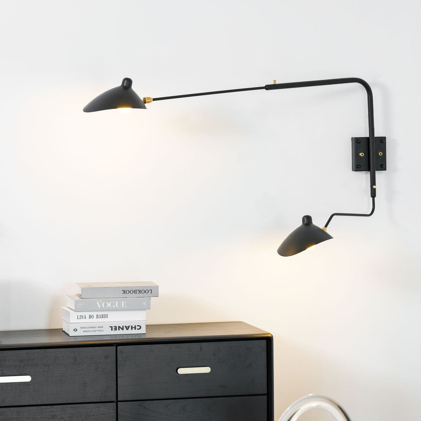 Multi-Arm Spider Wall Sconce - Adjustable Arms, Modern Design