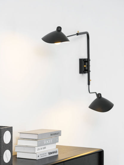 Multi-Arm Spider Wall Sconce - Adjustable Arms, Modern Design
