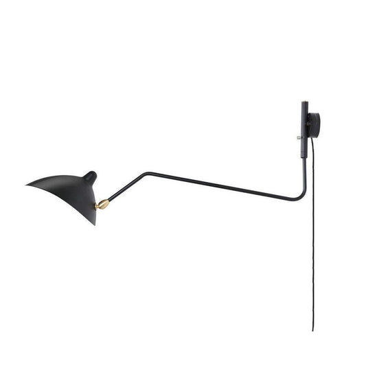 Adjustable Arm Wall Sconce with Modern Design and Energy-Efficient LED