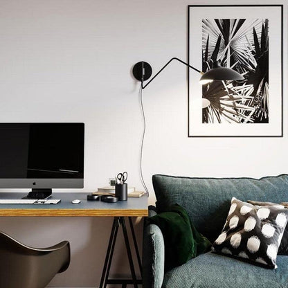 Adjustable Arm Wall Sconce with Modern Design and Energy-Efficient LED