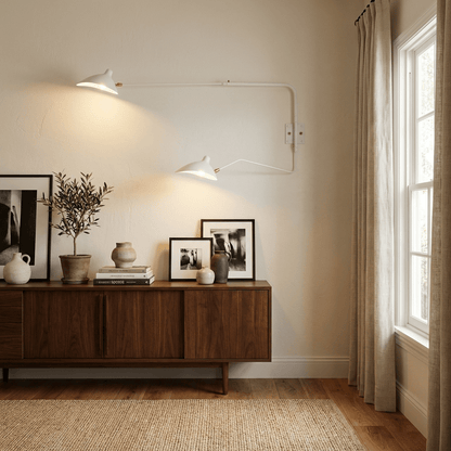Multi-Arm Spider Wall Sconce - Adjustable Arms, Modern Design