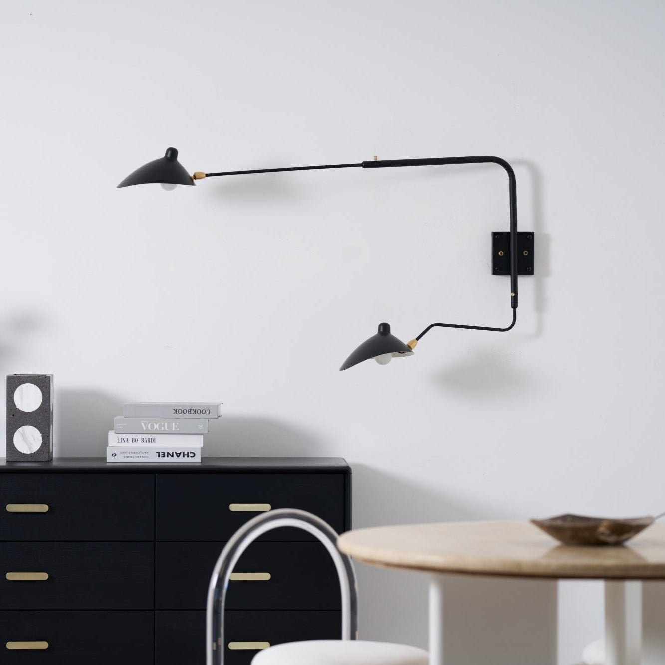 Multi-Arm Spider Wall Sconce - Adjustable Arms, Modern Design