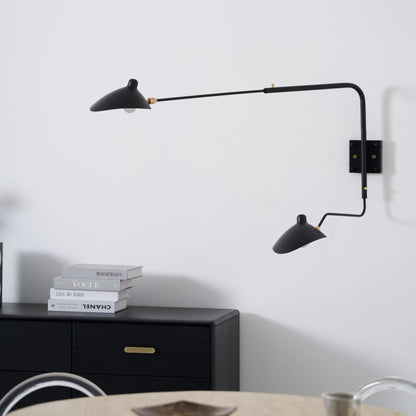 Multi-Arm Spider Wall Sconce - Adjustable Arms, Modern Design