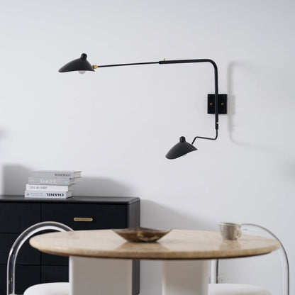 Multi-Arm Spider Wall Sconce - Adjustable Arms, Modern Design