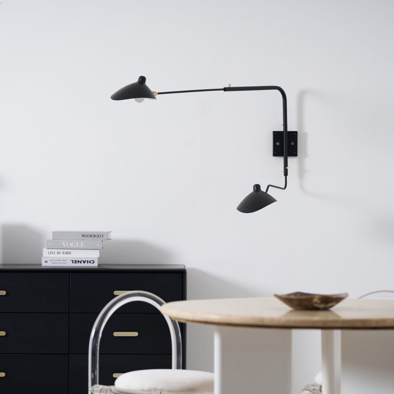 Multi-Arm Spider Wall Sconce - Adjustable Arms, Modern Design