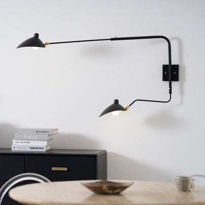 Multi-Arm Spider Wall Sconce - Adjustable Arms, Modern Design