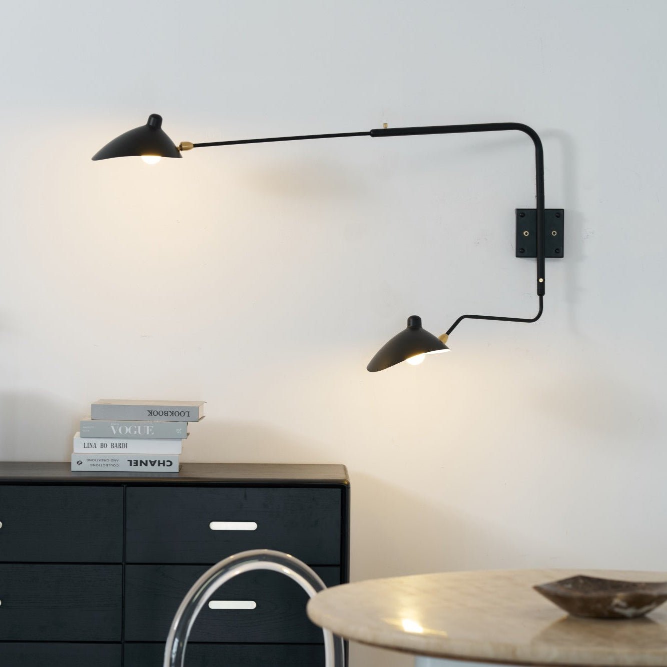 Multi-Arm Spider Wall Sconce - Adjustable Arms, Modern Design