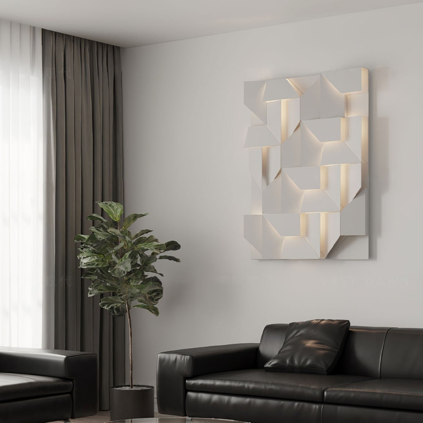 Shadows Grand Sconce - Elegant Wall Light with Adjustable Brightness