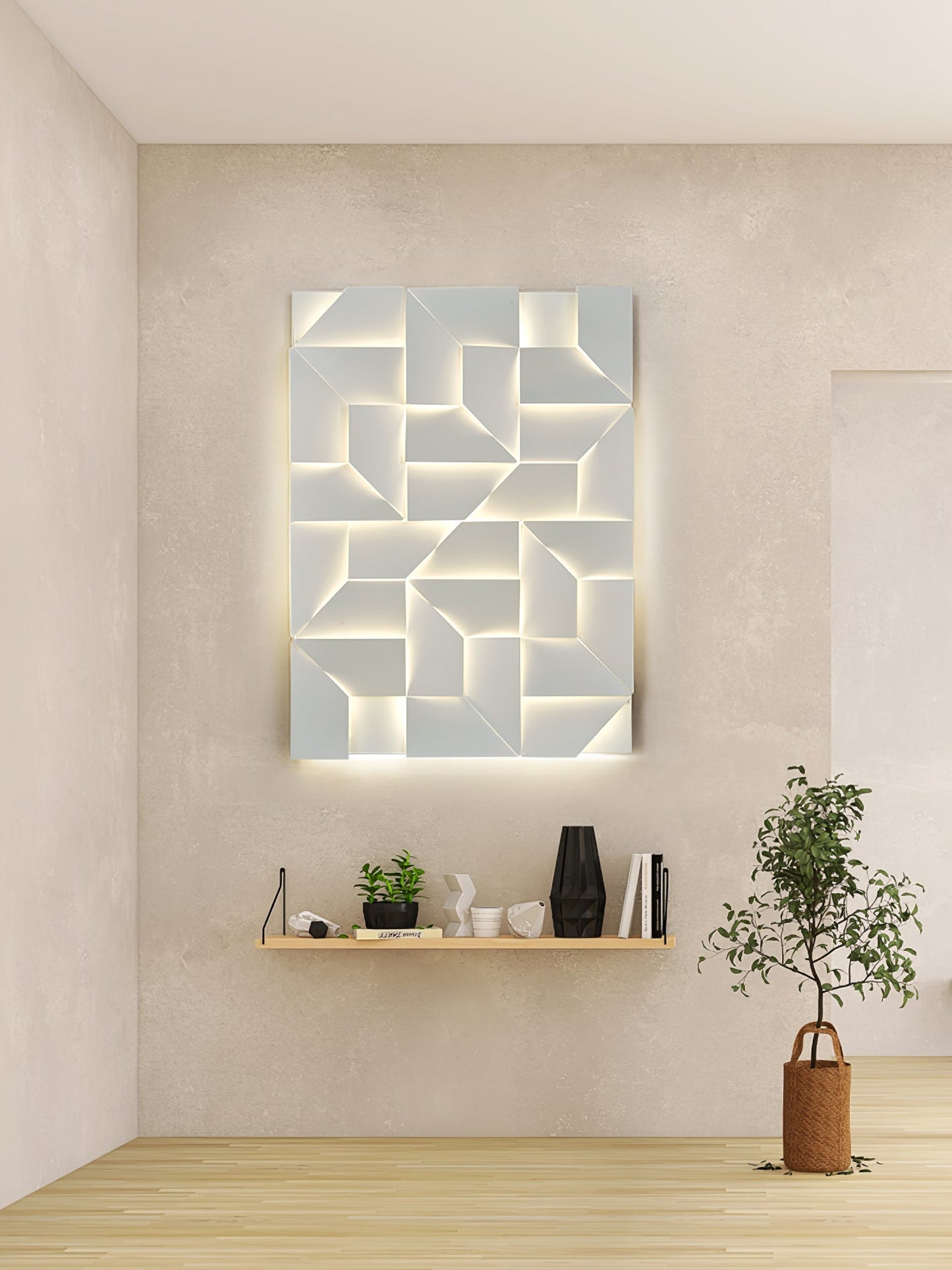 Shadows Grand Sconce - Elegant Wall Light with Adjustable Brightness