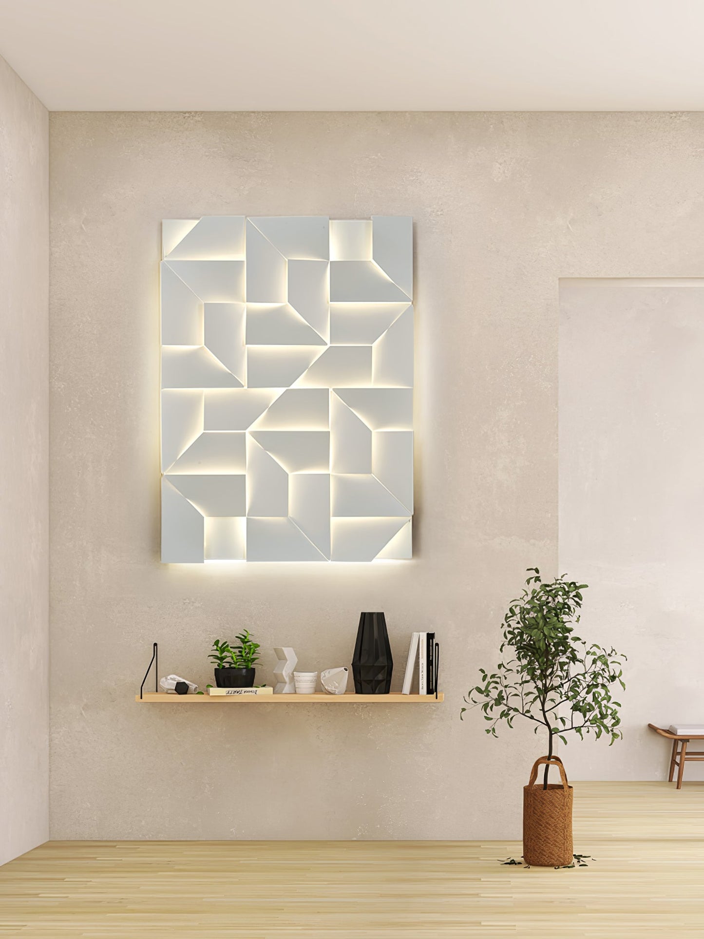 Shadows Grand Sconce - Elegant Wall Light with Adjustable Brightness