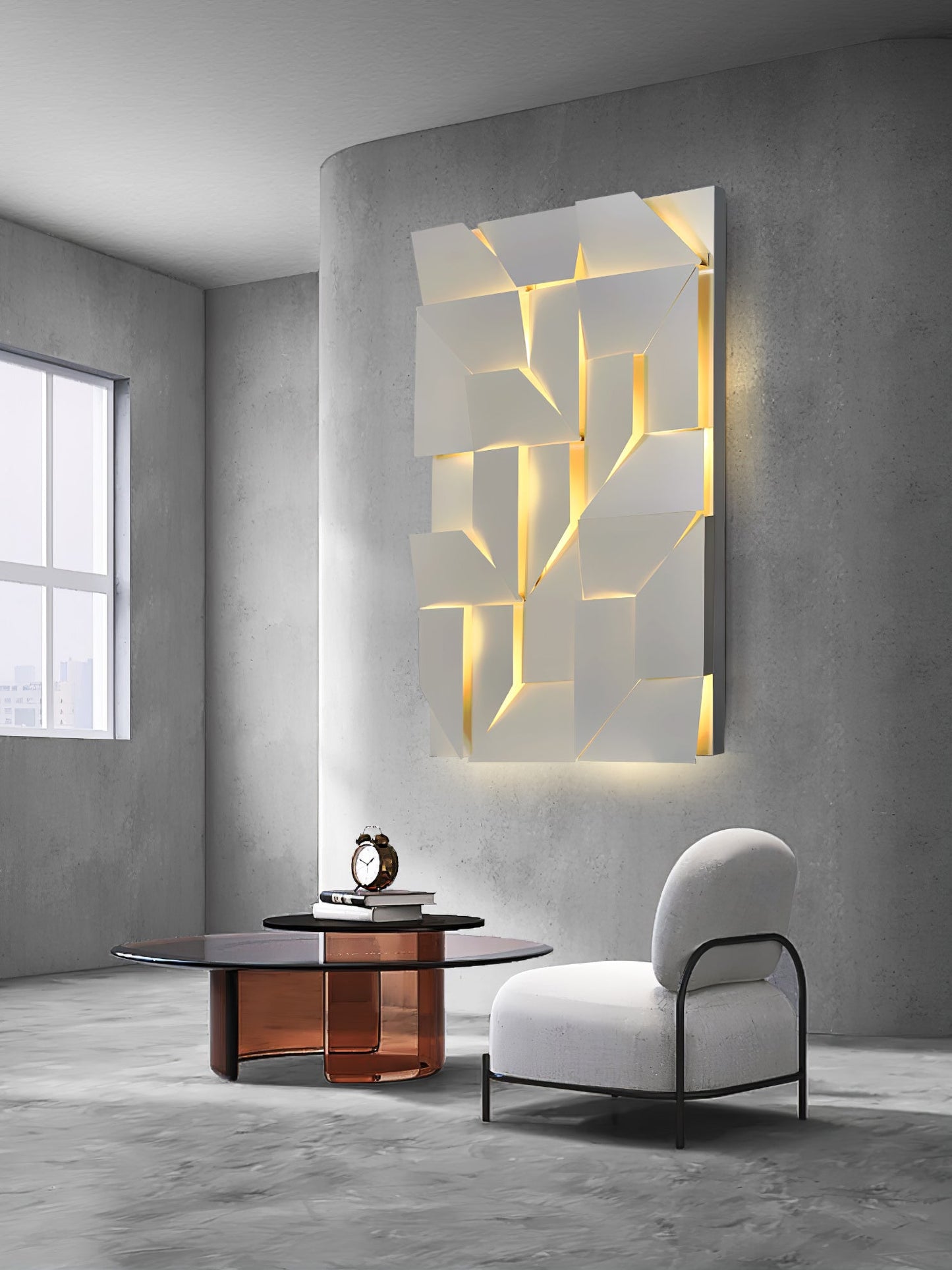 Shadows Grand Sconce - Elegant Wall Light with Adjustable Brightness