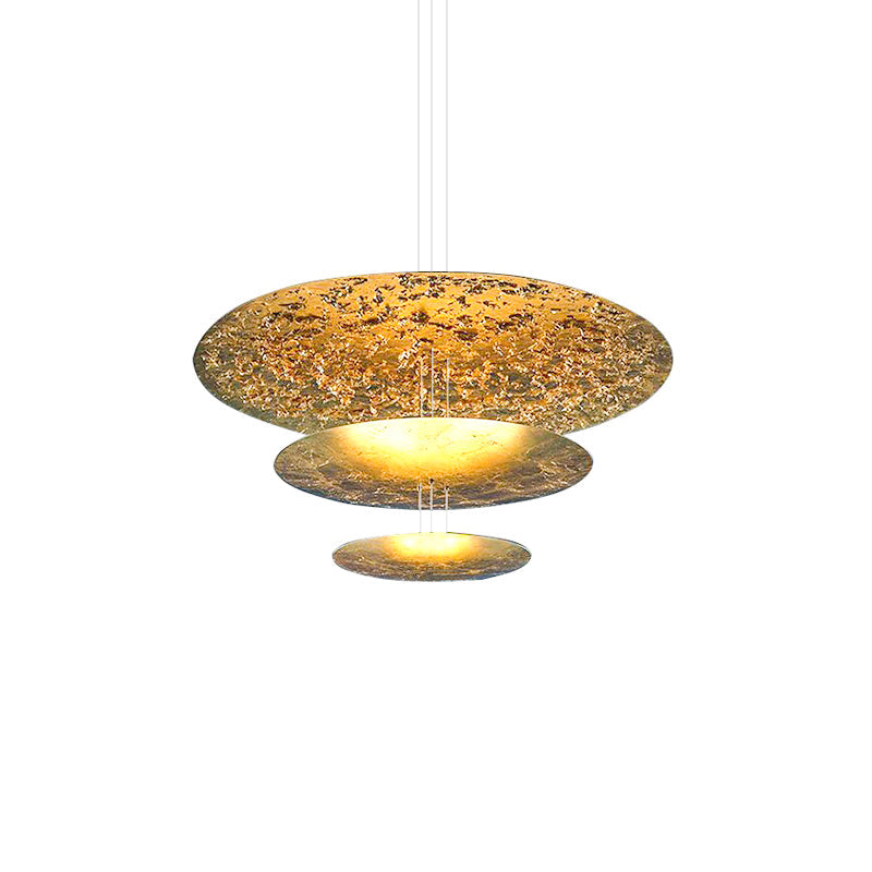 Industrial Machine Chandelier - Adjustable Height, Energy-Efficient LE