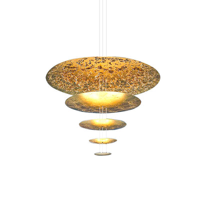 Industrial Machine Chandelier - Adjustable Height, Energy-Efficient LE