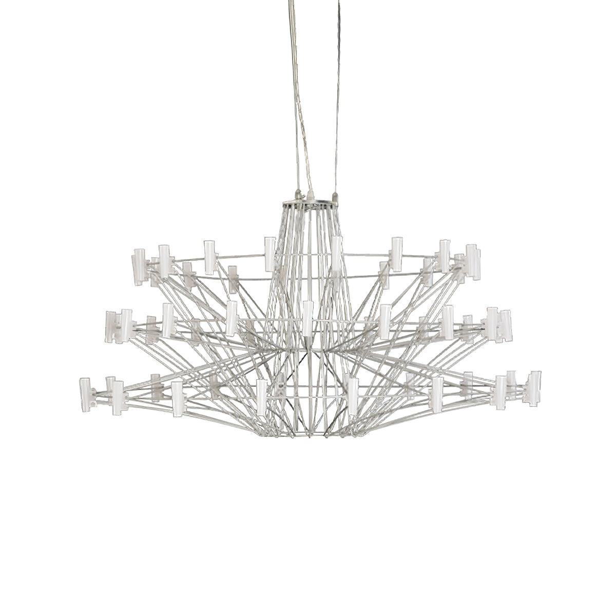 Sky Ballet Chandelier - Elegant Design with Adjustable Height & LED Li