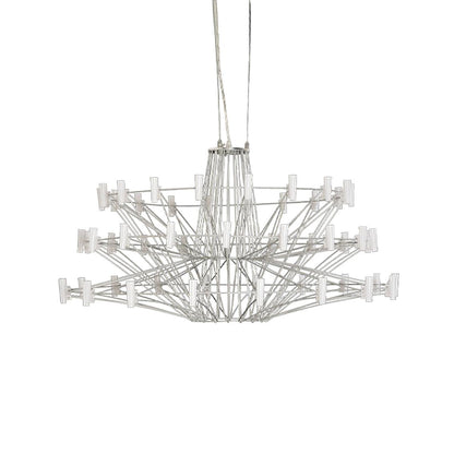 Sky Ballet Chandelier - Elegant Design with Adjustable Height & LED Li