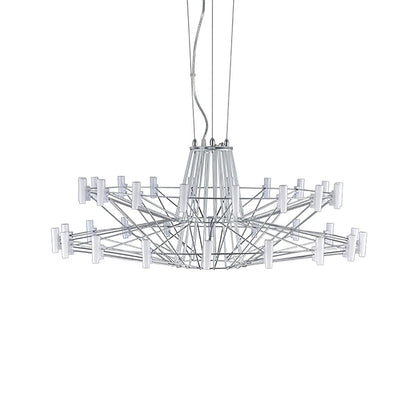 Sky Ballet Chandelier - Elegant Design with Adjustable Height & LED Li
