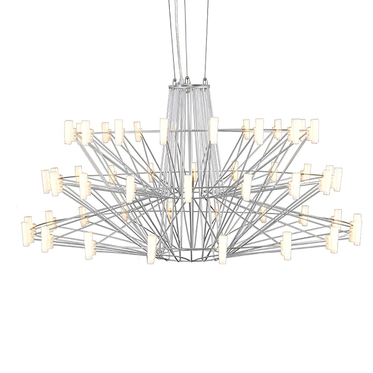 Sky Ballet Chandelier - Elegant Design with Adjustable Height & LED Li