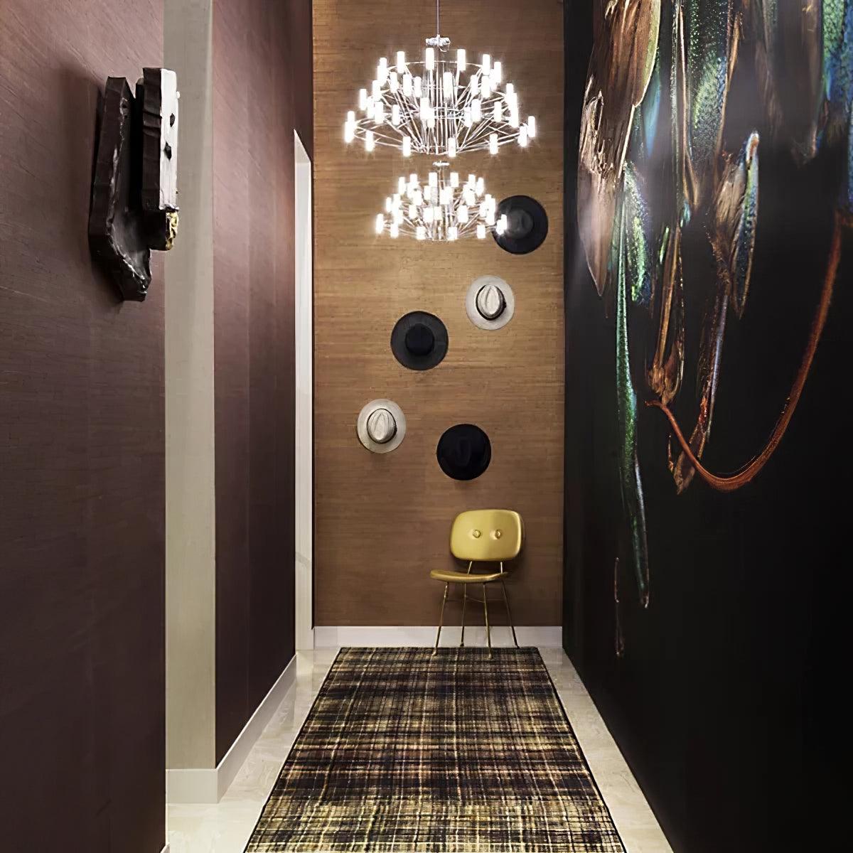 Sky Ballet Chandelier - Elegant Design with Adjustable Height & LED Li