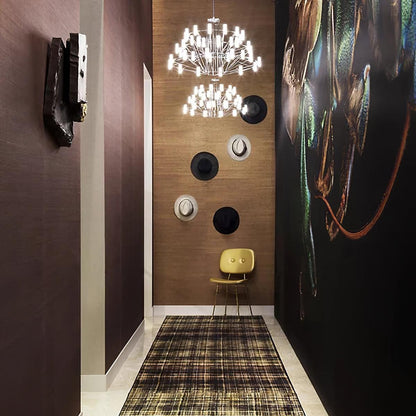 Sky Ballet Chandelier - Elegant Design with Adjustable Height & LED Li