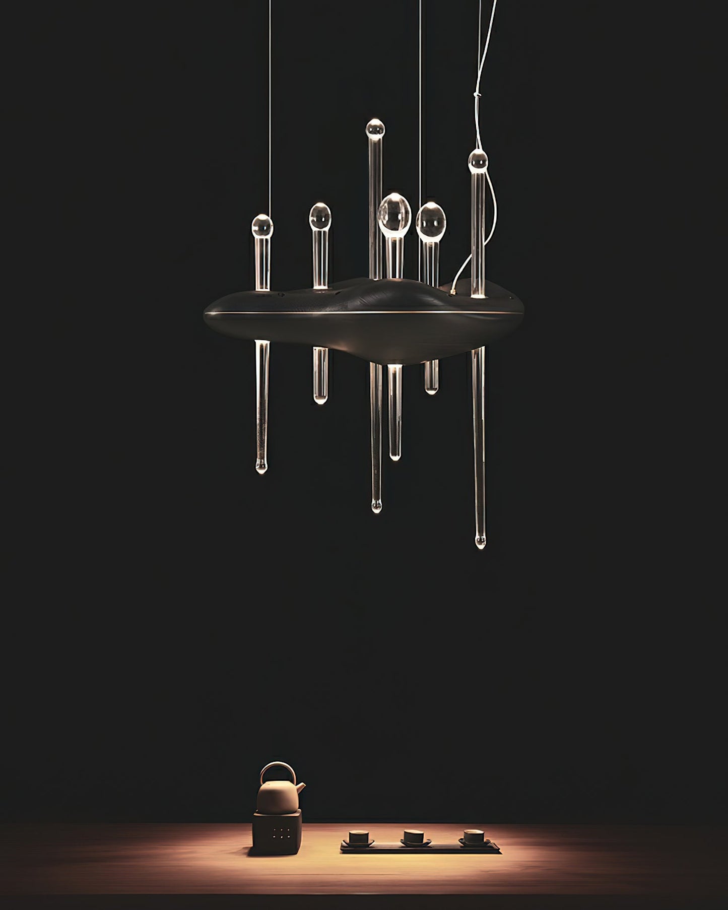 Skyward Thorn Chandelier - Elegant Design with Adjustable Brightness